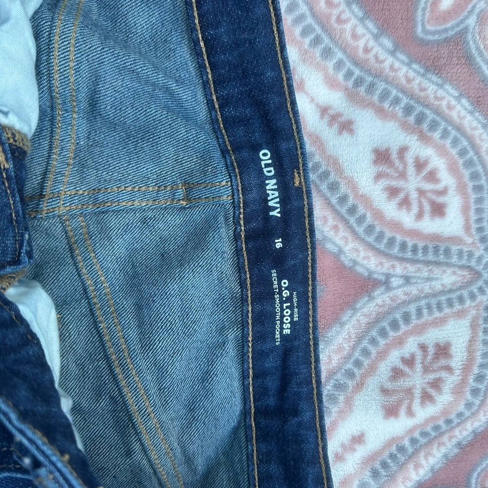 Old Navy Dark Blue Denim Flare Jeans